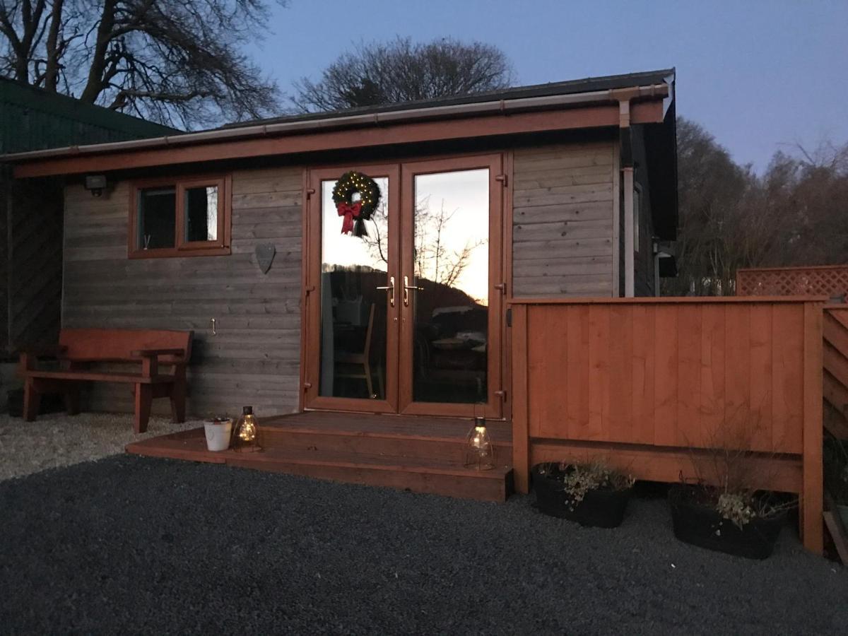 Swansea Log Cabin Pontardawe Exteriér fotografie