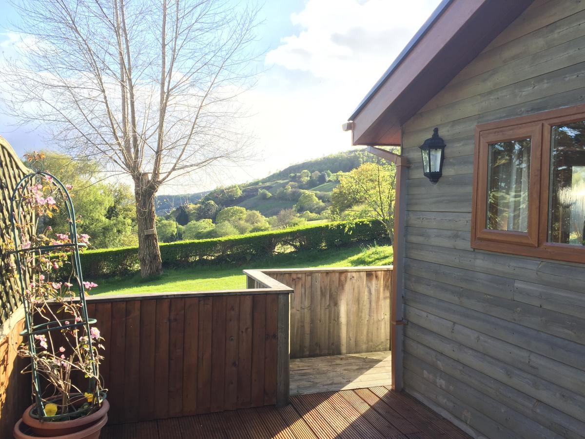 Swansea Log Cabin Pontardawe Exteriér fotografie