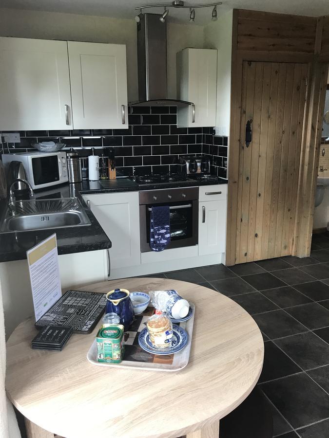 Swansea Log Cabin Pontardawe Exteriér fotografie
